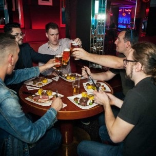 Lesbian Strip Dinner